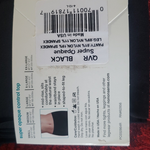 No Nonsense Tights - Picture 2 of 4